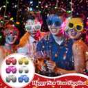 Shappy 6 Pcs 2026 Happy New Year Eyeglasses, Happy New Year Party Favors Sunglasses, Eve Glasses for Women and Men
