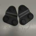 2PCS Door Screw Protector Cover Trim for 2018-2021 Jeep Wrangler JL JLU, for 2020-2021 Jeep Gladiator JT (Black)