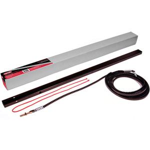 Genie GEN39026R Garage Door Opener Extension Kit for 5-Piece Belt-Drive Tube Rails, one size, Metallic