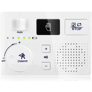 KiaoTime Bathroom White Noise Machine for Bathroom Privacy Motion Activated, Bathroom Noise Blocker - Sound Machine of Running Water Masks The Sound of Toilet Bathroom Restroom