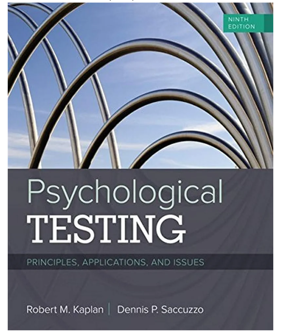 Psychological Testing: Principles, Applications, and Issues