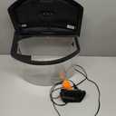 Aqueon LED MiniBow Small Aquarium Fish Tank Kit with SmartClean Technology, Black, 2.5 Gallon