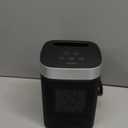 Small Portable Space Heater for Indoor Use - VOCRS 1500W PTC Electric Heater with Thermostat, Remote Control, 12H Timer, Eco and Fan Mode, Rapid and Safe Heating for Bedroom, Office