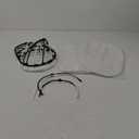 Hat Washer Cage for Washing Machine - Baseball Cap Cleaner Rack, Ball Cap Washing, Dishwasher Safe, Perfect for Cleaning and Protecting Hats in Dishwasher (White and Black 2 Pack with Bags)