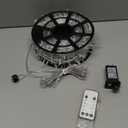 JMEXSUSS 168FT 600 LED Christmas Lights Outdoor Waterproof Clear Wire Indoor String Lights for Outside Warm White Christmas Tree Lights Plug in for Bedroom Wedding Party Valentines Decor