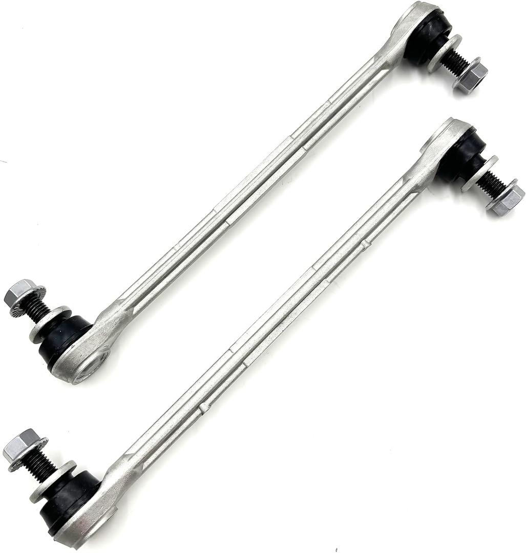 MOAR K750612 Aluminium Front Sway Stabilizer Bar End Link Kit 2 Pcs Left & Right Automotive Replacement For 2018-2022 Ford EcoSport;2011-2019 Fiesta