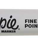 Sharpie Permanent Markers, Fine Tip, Red, 36 Count - Marks on Paper, Plastic, Metal, Wood, Perfect for Drawing, Coloring, Posters, Home, Office Supplies