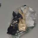 Easter Decorations for the Home, 3 pcs Easter Bunny Wooden Table Centerpiece Signs Rustic Tiered Tray Farmhouse Decor for Gifts, Black, White, Natural Wood Color