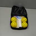 Pickleball Paddles Set of 2 with 4 Balls - USAPA Approved Fiberglass Surface, Lightweight, Non-Slip Grip - Premium Paddle Set for All Skill Levels Indoor & Outdoor (Sky Blue)