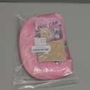 eNilecor Short Bob Hair Wigs 12" Straight with Flat Bangs Synthetic Colorful Cosplay Daily Party Wig for Women Natural As Real Hair+ Free Wig Cap (Light Pink)