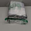 Clear Garment Bag for Hanging Clothes 10 Gusseted, 40&60 Suit Bags for Open Closet Storage Plastic Clothes Cover for Coat, Dress, Shirts, Fur, Jacket, Wardrobe Protectors, 4 Pack