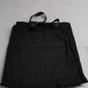 Cotton Canvas Laundry Bag with Handles & Drawstring Straps, Heavy Duty Extra Large Laundry Bags for Laundromat and Household, 25.5x34 Inch, Black