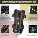 Soccer Shin Guards for Youth Kids Toddler, Protective Soccer Shin Pads & Sleeves Equipment - Football Gear for 4-6 Years Old Children Teens Boys Girls