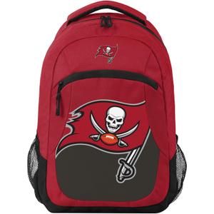 FOCO Tampa Bay Buccaneers NFL Colorblock Action Backpack, One Size
