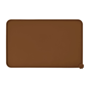 Waterproof Pet Feeding Mat with High Raised Edges, Heavier and Thicker Placemats for Cat Dog Water Bowl with BPA Free, Dogs Cats Food Mats for Messy Drinkers to Prevent Spill and Protect Floors