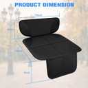 Nilight Car Seat Protector 1PC Black Waterproof Child Seats Mat Cover