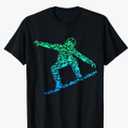 Snowboard Snowboarder Snowboarding Men Boys Kids T-Shirt Medium