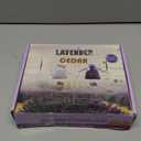 26 Pack Cedar and Lavendar Home Fragrance for Drawers and Closets - Stop Clothes Damage, Cedar Chips and Natural Dried Lavender Sachets Bags