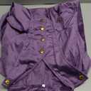 Steampunk Coat Tailcoat,Medieval Clothing Costume,Halloween Renaissance Vampire Costumes (120 (5-6 Years), Purple)
