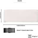 M50X Headband Cover, Dual-Layer Neoprene Headband Cushion Compatible with Audio Technica ATH M50 M50X M50XBT M50S M40X M40 M30 M Series Headphones - Headband Tape Protection (White)