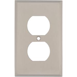 Nostalgic Warehouse New York Light Switch Cover Plate (Outlet, Satin Nickel)