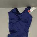 baleaf Women's Racerback Athletic One Piece Modest Bathing Suit (Navy)