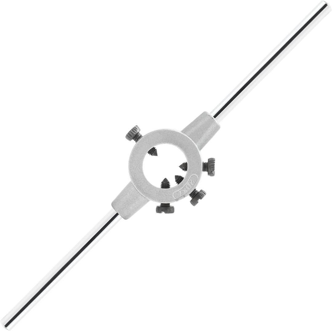 1-3/4 Inch/ 45mm Round Die Handle Wrench, Adjustable Die Wrench Handle, Heavy Duty Threading Die Handle (Metric, M16-M20)