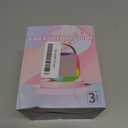 Mini Karaoke Machine for Kids Girls Boys - Birthday Gifts for Ages 4 5 6 7 8+ Year Old - Portable Bluetooth Speaker with 2 Wireless Microphone - Kids' Instrument Accessories - Purple