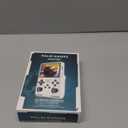 R40S PRO Retro Gaming Console, 30000+ HD Games Handheld Game Console, 3800mAh Rechargeable Mini Retro Video Console with 256GB TF Card, Portable Pocket Arcade (White)