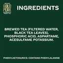 Gold Peak Zero Sugar Diet Iced Tea Drink, 16.9 fl oz, 6 Pack (EXP 01/18/27)