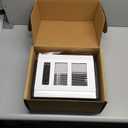 Infandy Electric Wall Heater for Indoor Use, 120V Wall Heater with Thermostat and Remote, 3 Heating Modes, 9H Timer, Child Lock, Overheat Protection, Suitable for Bathroom, 1500/750 Watt, Hardwired