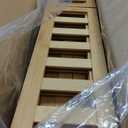 Gashell 2 Pack Bamboo Under Bed Storage with Wheels, 39x20x7.8 Lager Under Bed Storage Containers (Natural)