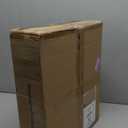 Nintiue Upgraded Modern Arc Dimmable Tall Standing Floor Lamp with Linen Shade, 1200 Lumens LED Bulb Included, for Living & Reading Room, Bedroom, Office & Nursery, Gold