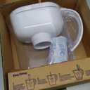 Brita Water Filter Pitcher for Tap and Drinking Water with 1 Standard Filter, Lasts 2 Months, 6-Cup Capacity, BPA Free, White