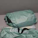 Large Easy Setup Beach Tent,Anti-UV Beach Shade Beach Canopy Tent Sun Shade with Extended Floor & 3 Mesh Roll Up Windows Fits 3-4 Person,Portable Shade Tent for Outdoor Camping Fishing (Mint Green)