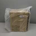 LAATOOREE Nightstands Set of 1, Small Side Table, Bedside Table with Fluted Door, Solid Wood Feet; Modern Mid-Century End Table for Bedroom, Small Space (Natural)