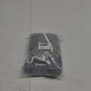 ANWUCHEN Stretch Ottoman Cover Rectangle - Jacquard Slipcover for Storage Bench With Elastic Bands and Ties, Removable and Folding, Gray Small (25"D x 16"W x 15"H, Grey)