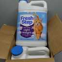 Fresh Step Advanced Odor Shield Light Weight Multi Cat Clumping Litter with Febreze, Low Dust, Odor Control with Ammonia Block Technology, Compatible in Automatic Litter Boxes, 23 lb. (2 x 11.5 lb)