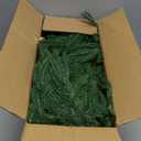 Hananona 2 Pcs 9 Ft Artificial Norfolk Pine Garlands, Real Touch Winter Pine Garland, Green Artificial Greenery Garland for Table, Mantle, Wall, Indoor, Outdoor Christmas Decorations (2, 9 Ft)