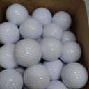 Jerify Practice Golf Balls Bulk 45g Solid Rubber Golf Training Balls High Bounce Performance for Hit Away Swing Driving Range Indoor Outdoor Training, Number of Items: 50