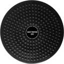 THBII Twisting Waist Disc, Body Shaping Twisting Boards Waist Aerobic Exercise Fitness Slim Machine Rotating Board Female Twister Exercise Sports Equipment (Big Round Beads(Black))