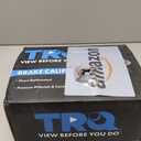 TRQ Rear Left Brake Caliper w/Bracket Drivers Side