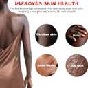 3 x African Net Sponge Authentic with Knots, 2 Pieces Exfoliating Body Scrubber for All Skin Types, Real African Exfoliating Bath Sponge Wash Cloths, Shower Accessories for Women Men (Blue & Green)