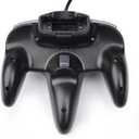 KIWITATA Classic N64 USB Controller, Retro N64 Remote Wired Joystick Game Pad Emulator Controller for Windows XP 7 8 11 & MAC Raspberry Pi 3