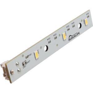 Refrigerator LED Light Board Compatible with GE Refrigerator Replace# WR55X26671, Freezer Light Bulb, Refrigerator Light Bulb Fit For GE Side By Side Models