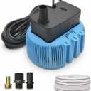 Pool Cover Pump Above Ground, 850 GPH Submersible Water Pump（Blue）