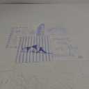 6Pcs Coastal Granddaughter Wall Art Blue Shell Bikini Wall Decor Starfish Palm Tree Poster Prints Artwork Meet Me At The Beach Preppy Aesthetic for Girly Room Dorm Apartment Home Decoration (10L"X8W")