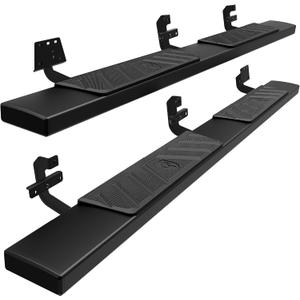 Tyger Auto 6" Riser Running Boards Compatible with 2019-2026 Ram 1500 (Not Fit 19-24 Classic) | Crew Cab | TG-RS6D60208 | Side Step Rails Nerf Bars