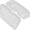 NewYall Left Driver and Right Passenger Side Clear Headlight Head Light Lamp Lens Cover for BMW E46 2DR 1999-2003, M3 2DR 2001-2006
