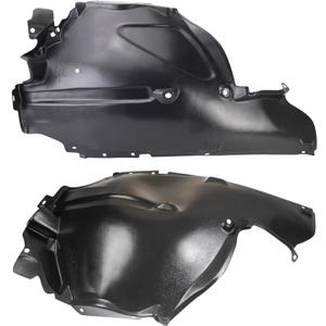 TRQ Front Inner Fender Liner Set Driver & Passenger Side IN1248118 IN1249118 Compatible with 2009-2012 INFINITI FX35 2013 FX37 2009-2013 FX50 2014-2017 QX70